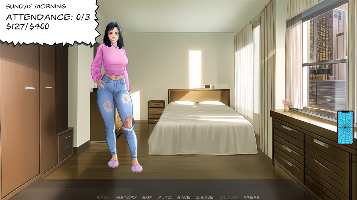蛛丝与诱惑之城:纽约欲都(Silk and the City of Seduction)v3.20 Public 精翻汉化 游戏截图 2