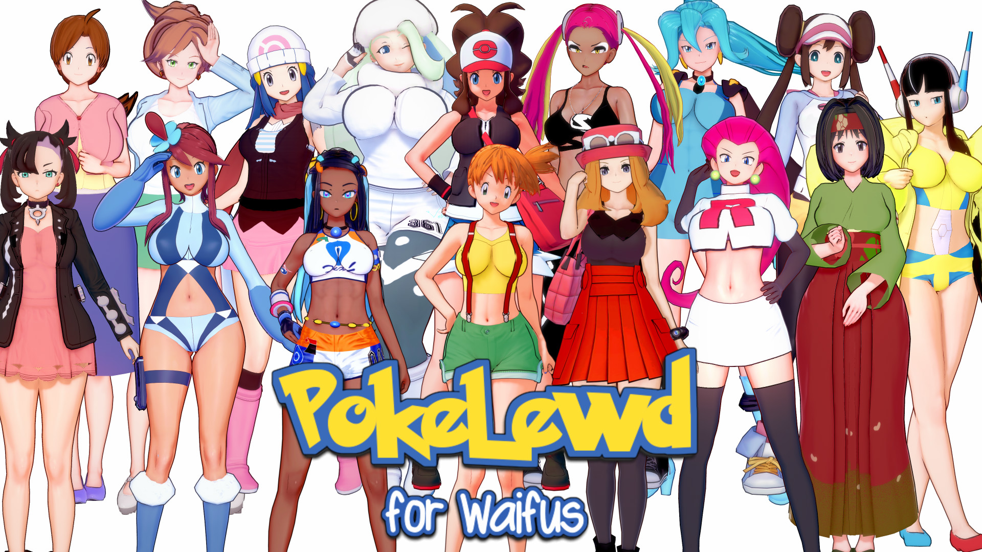 宝可梦：对于怀弗斯 PokeLewd： for Waifus v0.2 游戏截图 4
