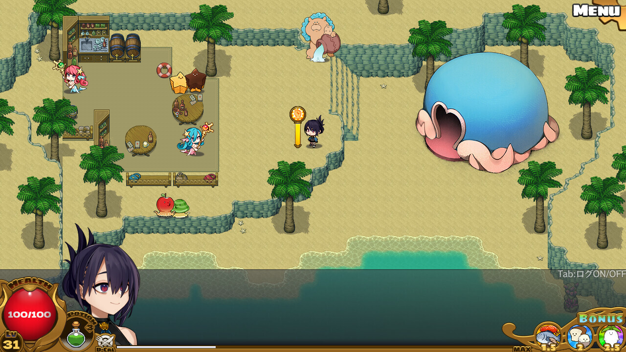动作RPG/新作/STEAM官中无码版/有动画丨龙姬饿坏了 V1.01【20230901】 游戏截图 3