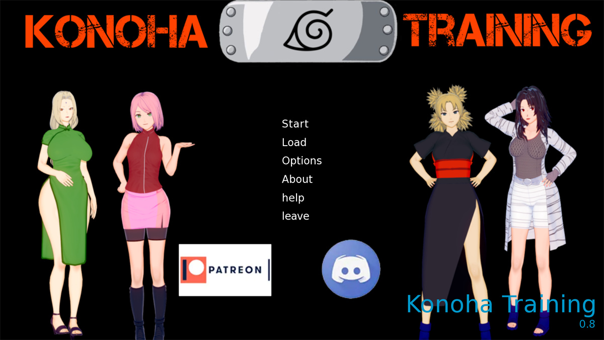 亚洲SLG/AIGPT汉化/3D丨木叶忍者训练场Konoha Training  Ch.2 v0.13【20240617】 游戏截图 7