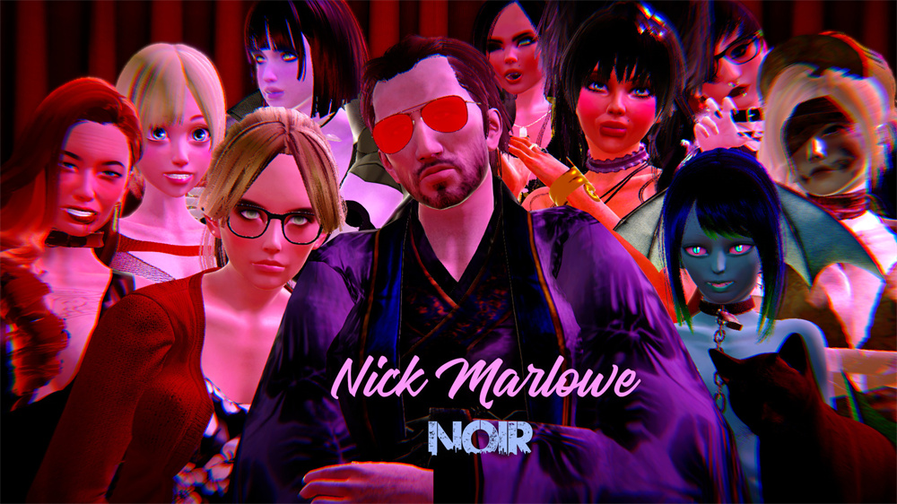 欧美SLG汉化3D丨私家侦探 尼克·马洛·黑色 Nick Marlowe Noir v0.49f丨【20230716】 游戏截图 3