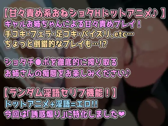 SLG/机翻/新作/像素丨ドットエロ ギャルお姉ちゃんのHな授業!甘々M責めで性癖捻じ曲げられちゃう♪おねショタどっとえっち性活。1.2G/【20240114】 游戏截图 3