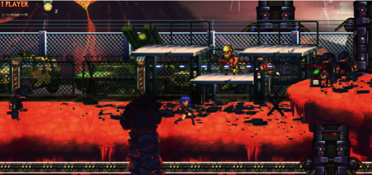 [エロ魂斗罗]铁血迪斯科！(Iron Disco)STEAM官方中文步兵版 游戏截图 4