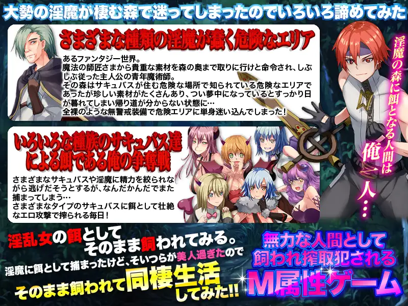 闯入魅魔女妖之巢的下场 巴比伦汉化版 游戏截图 4