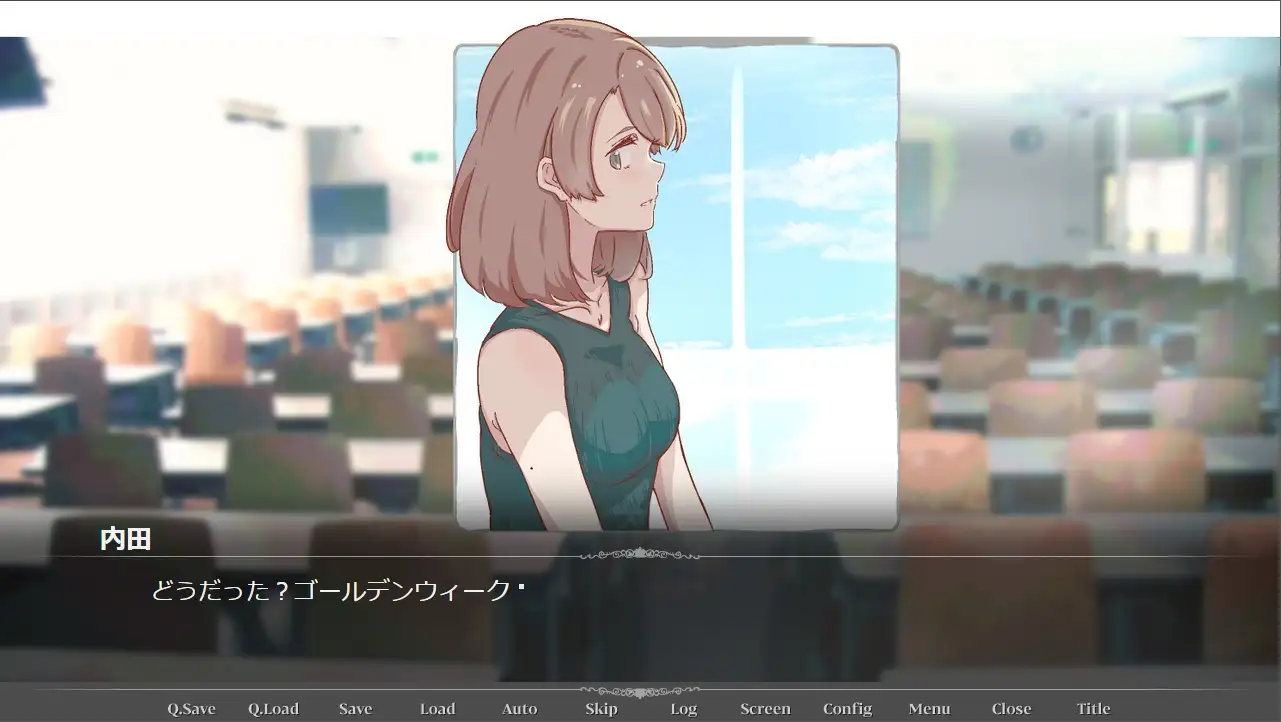 ADV/汉化丨デリヘル呼んだら女友達だったんだが!? ~あるいは、ハルを売る少女について~ AI汉化版【20250314】_1 游戏截图 1