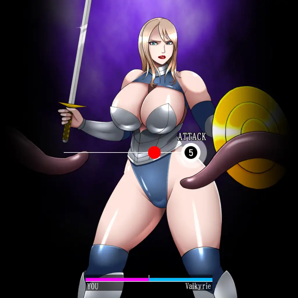 互动SLG/有动画丨女騎士VS触手モンスター200M/【20231214】 游戏截图 1