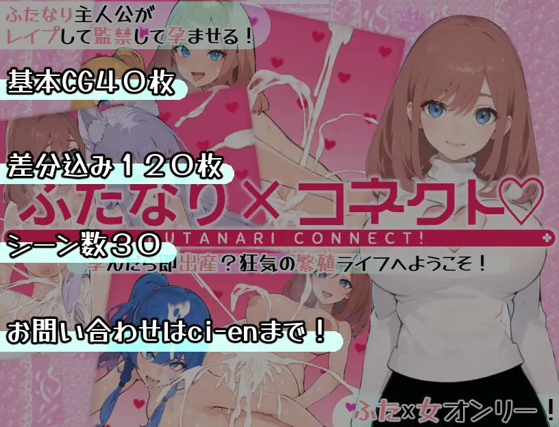 RPG/新作/机翻丨ふたなり×コネクト【20231005】 游戏截图 8