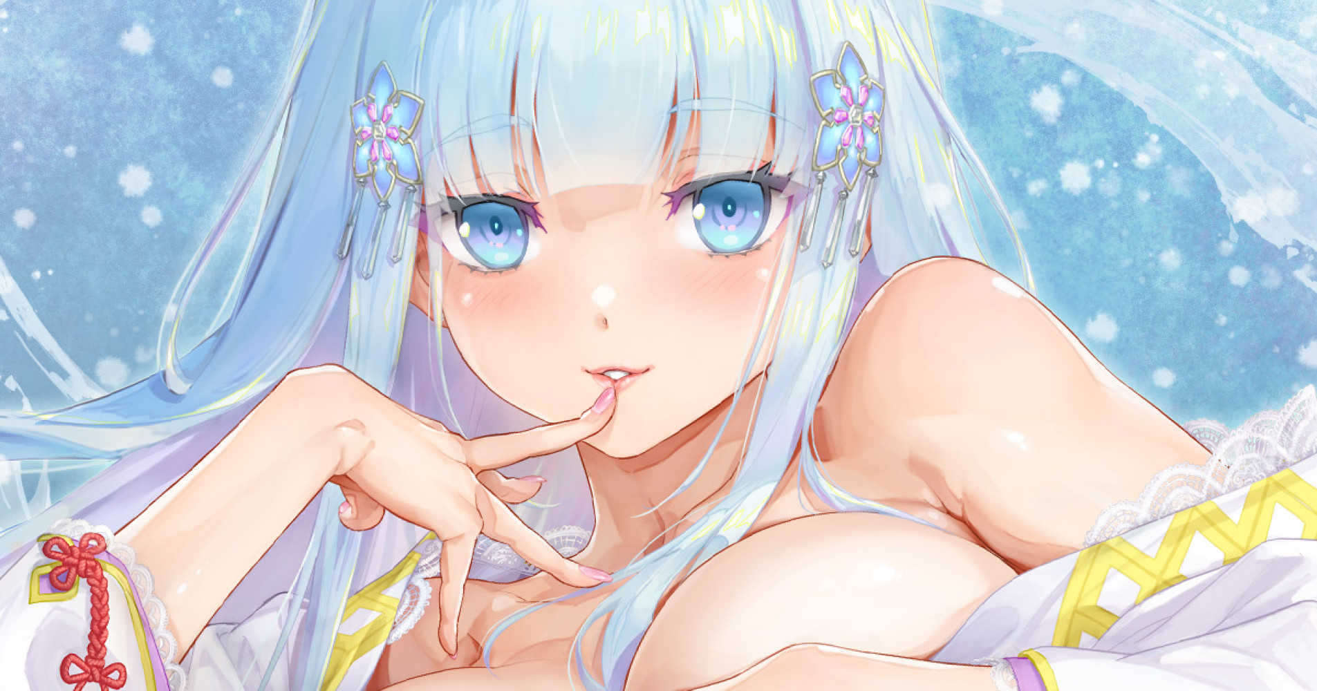神级GAL无码 GPT4.0汉化丨美少女万华镜异闻雪女【20240429】 游戏截图 3