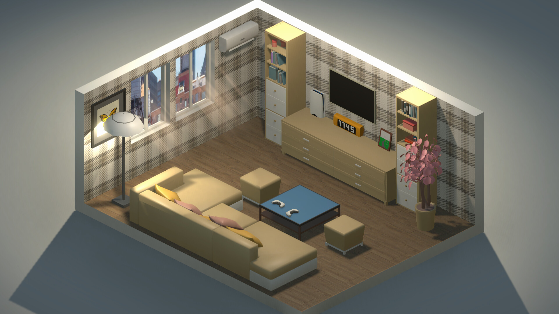 官方简体中文|支持键盘.鼠标丨我的梦想卧室/My Dream Setup|v20240530||【20240602】 游戏截图 4