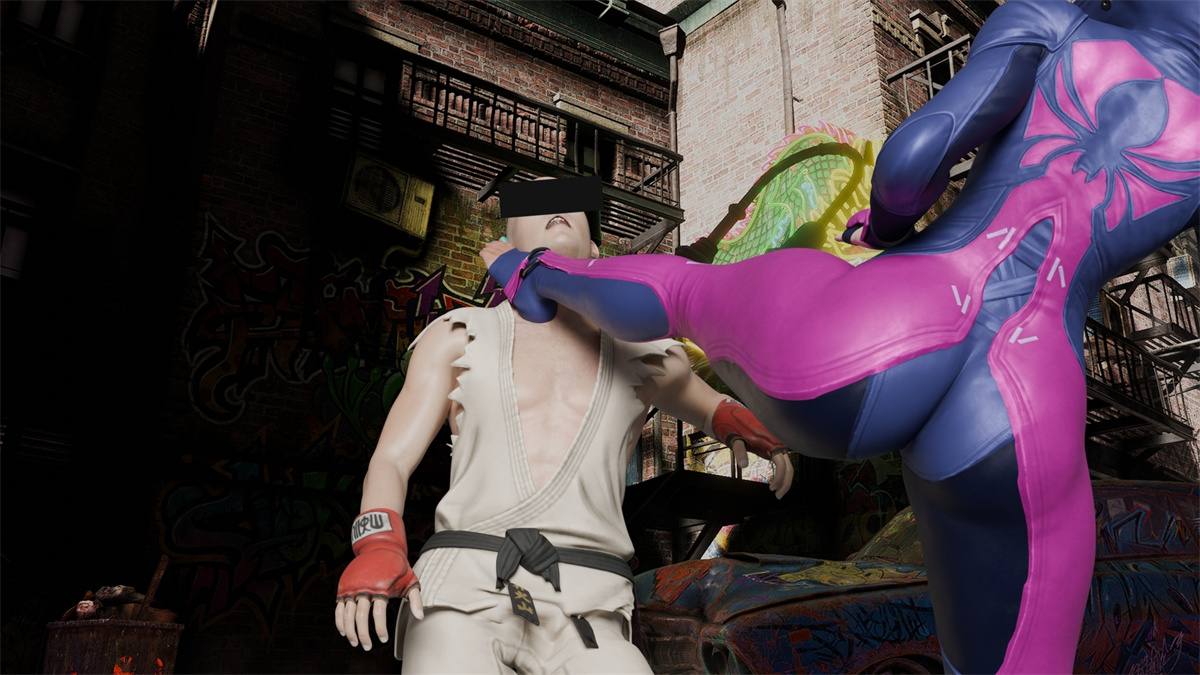 欧美SLG/动态/同人丨 街头斗士成人游乐场战斗4  Street Brawler： Adult Playground    battle 4 Fix 【20240925】 游戏截图 1