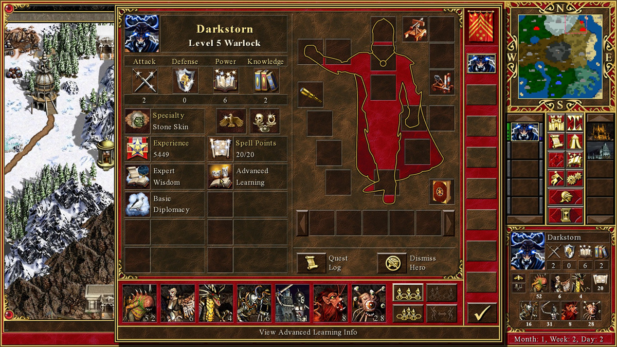 官中|新增元素城丨魔法门之英雄无敌3死亡阴影 / HEROES OF MIGHT AND MAGIC III HD 高清版【20240613】 游戏截图 6
