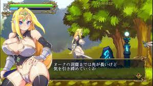 エルフの剣士と淫獣の巣窟 手感上佳动态横板卷轴ACT【20221118】 游戏截图 4