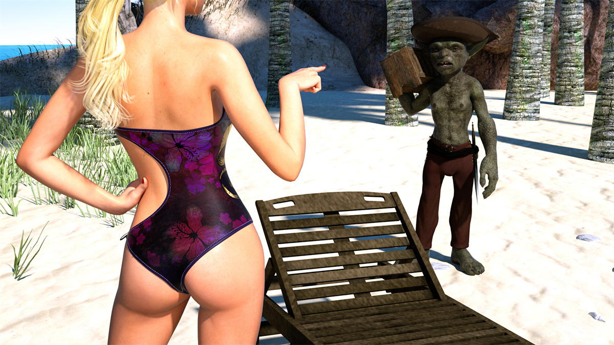 重口味SLG汉化动态丨海滩婊子 Beach Bitch  v1.0【20240507】 游戏截图 8