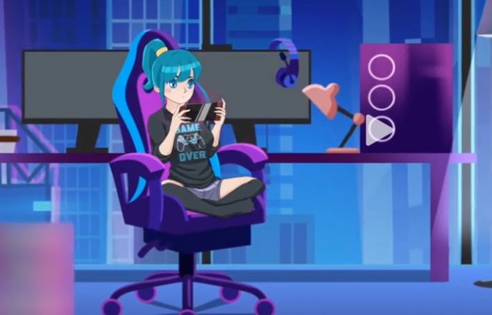 SLG/双端丨和网瘾少女的夜晚/Nightgamer【20241111】 游戏截图 7