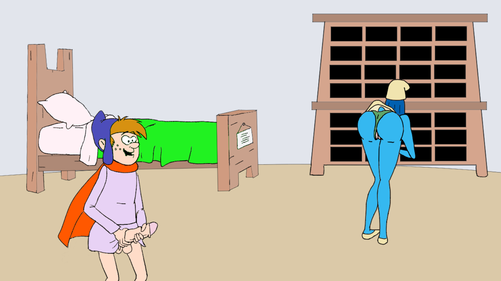蓝妹妹的堕落:色情村庄(Smurfing the Smurfettes)v0.28 精翻汉化 游戏截图 7