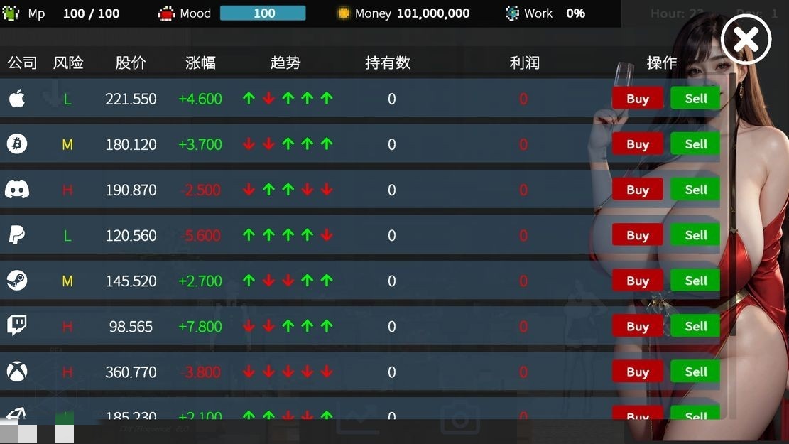 亚洲风SLG/动态/更新丨 拜托了,老板! Please,Boss! Build.16127737 STEAM官中版 【20241027】 游戏截图 1