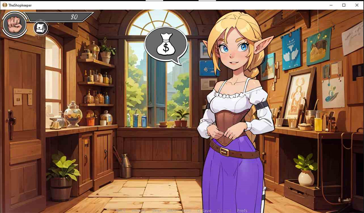 日系SLG/AIGPT汉化/2D丨店主 NPC Tales: The Shopkeeper v0.15【20240724】 游戏截图 2