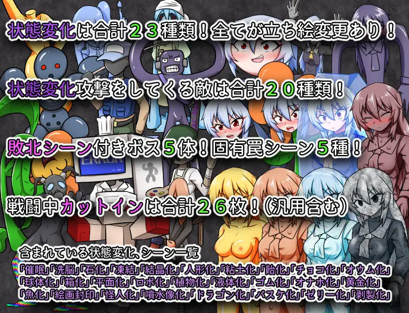 フェリア VS 状態変化【20230315】 游戏截图 2