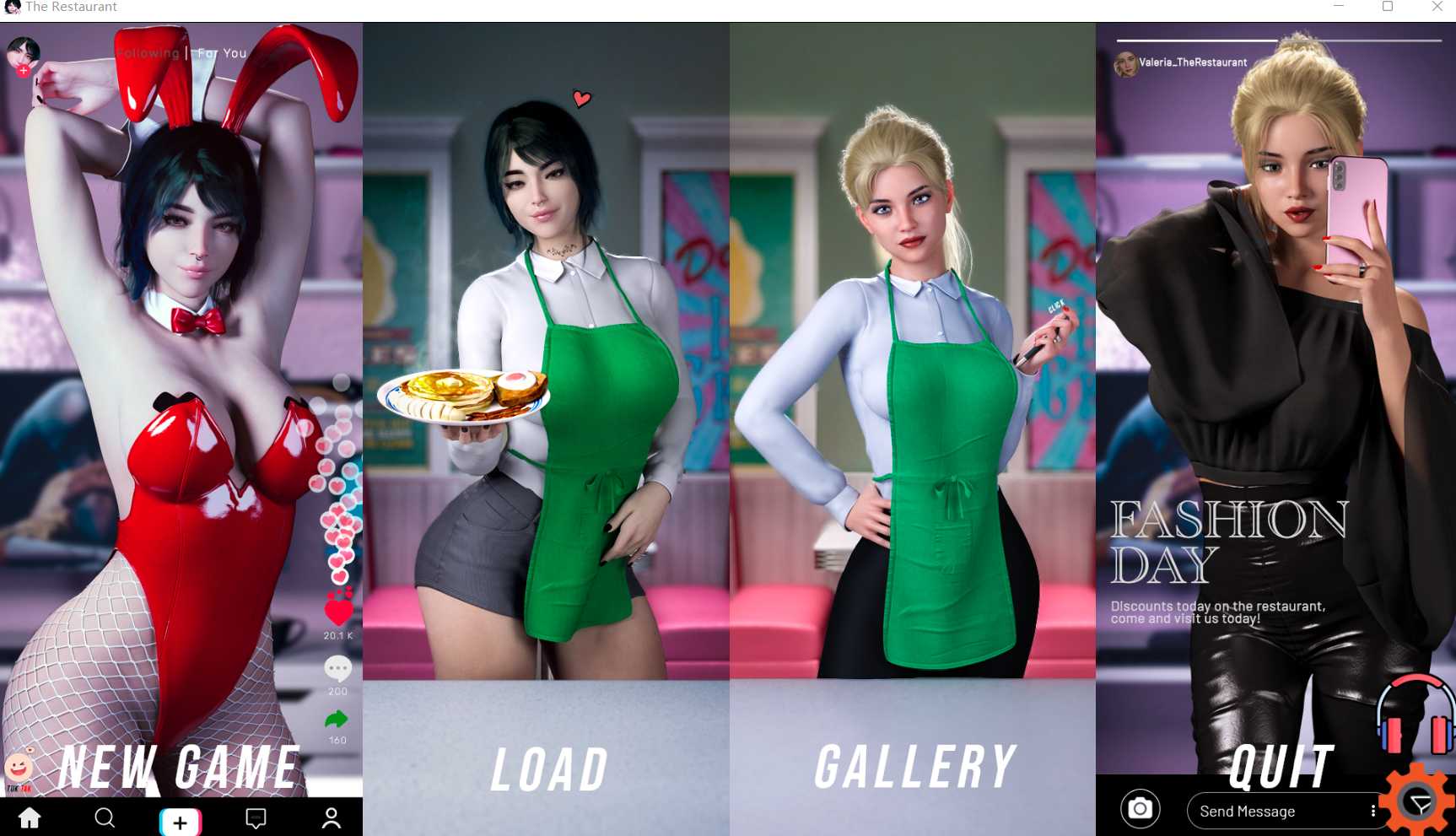 欧美SLG/汉化丨餐厅/The Restaurant Ver0.2.2 汉化中文版【20240719】 游戏截图 3