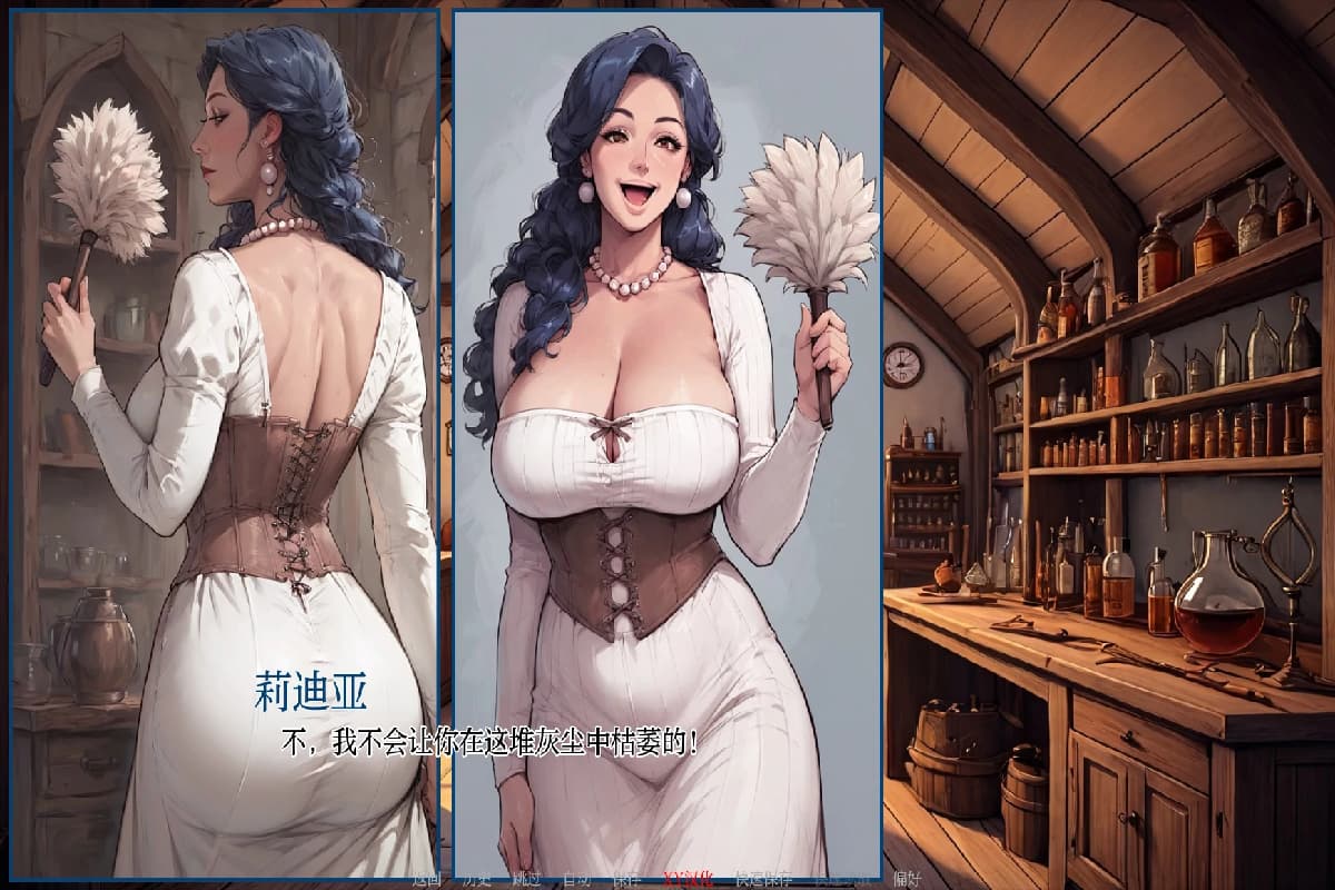 欧美SLG/AIGPT汉化/2D丨炼金术ArchAlchemy v0.1【20250123】 游戏截图 4