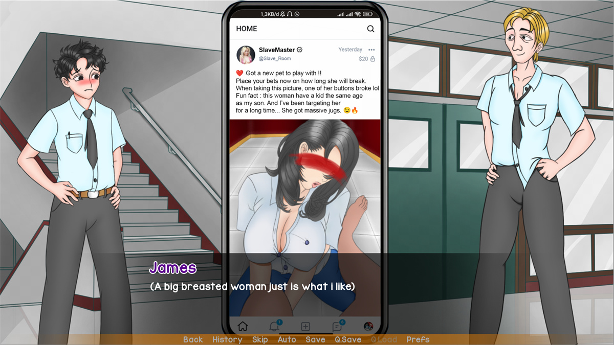 欧美SLG汉化2D丨妈妈训练我 母亲NTR训练  Mother NTR Training  Halloween Special Fix 2/双端1.47G/【20240110】 游戏截图 5