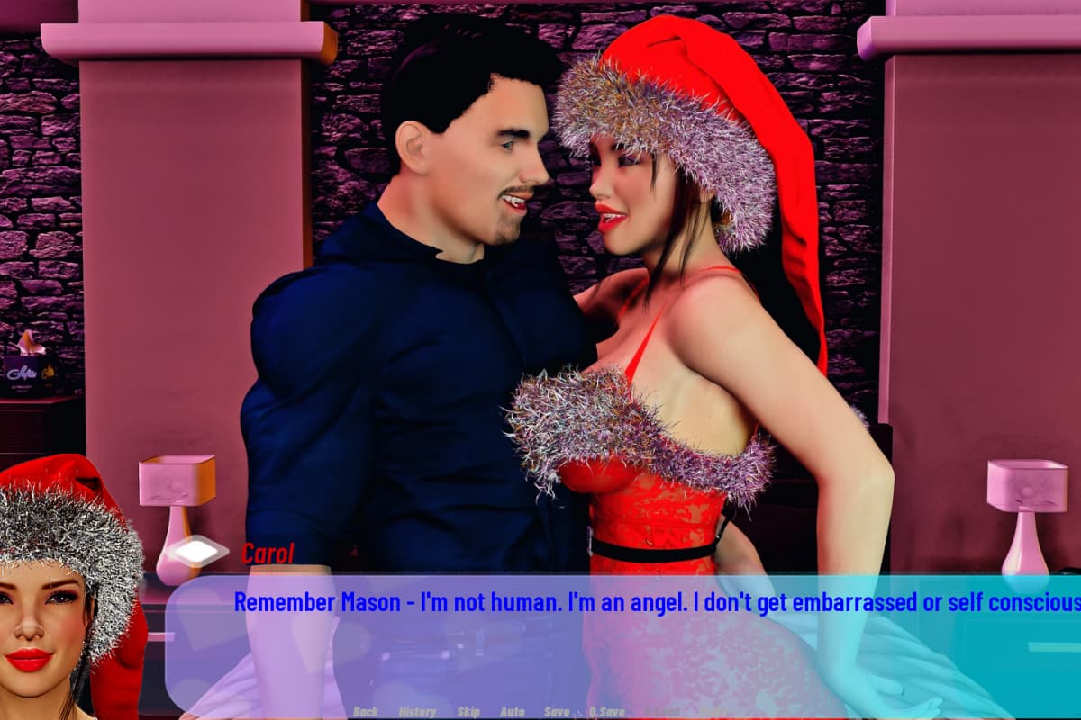 欧美SLG/汉化丨 我的圣诞天使My Christmas Angel v0.1【20241107】 游戏截图 5