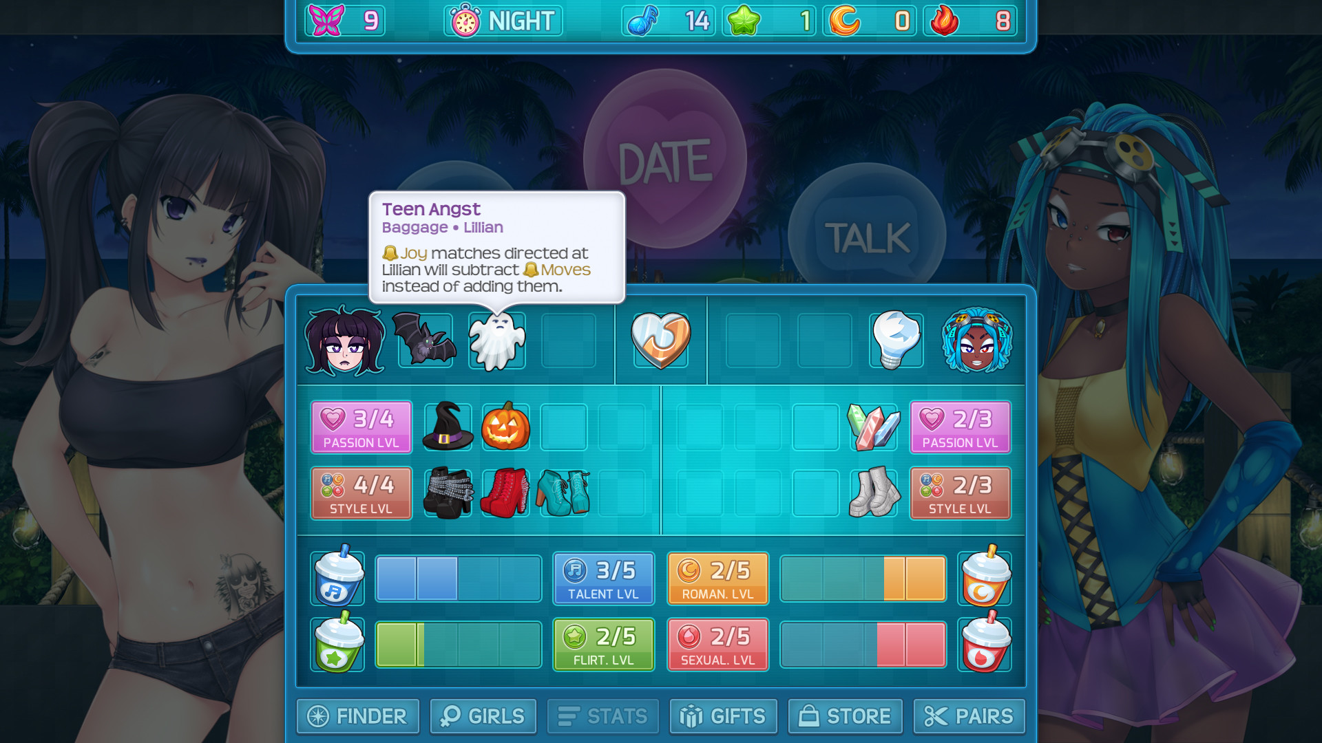 HuniePop 2，超经典的三消游戏，只有英文，不过附带全CG存档 诺艾尔会努力的【PC0901】 游戏截图 2