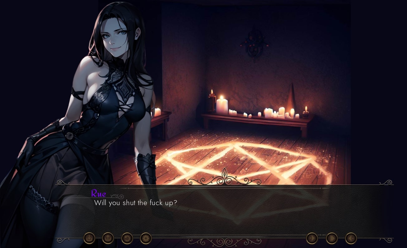 精液吸血鬼：欺凌扶他女巫的代价（Cum Vampire）v0.2.6 精翻汉化 游戏截图 8