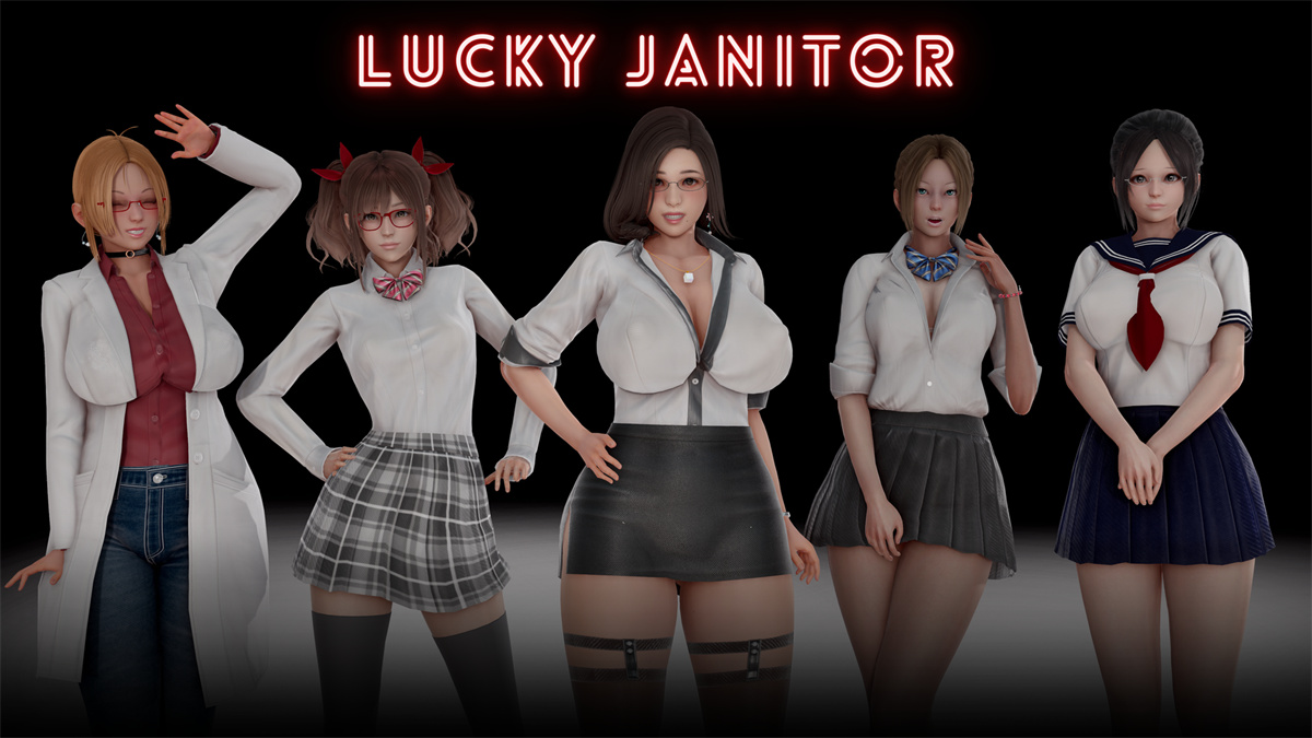 亚洲SLG汉化丨幸运校工 Lucky Janitor 完整版【20231225】 游戏截图 2