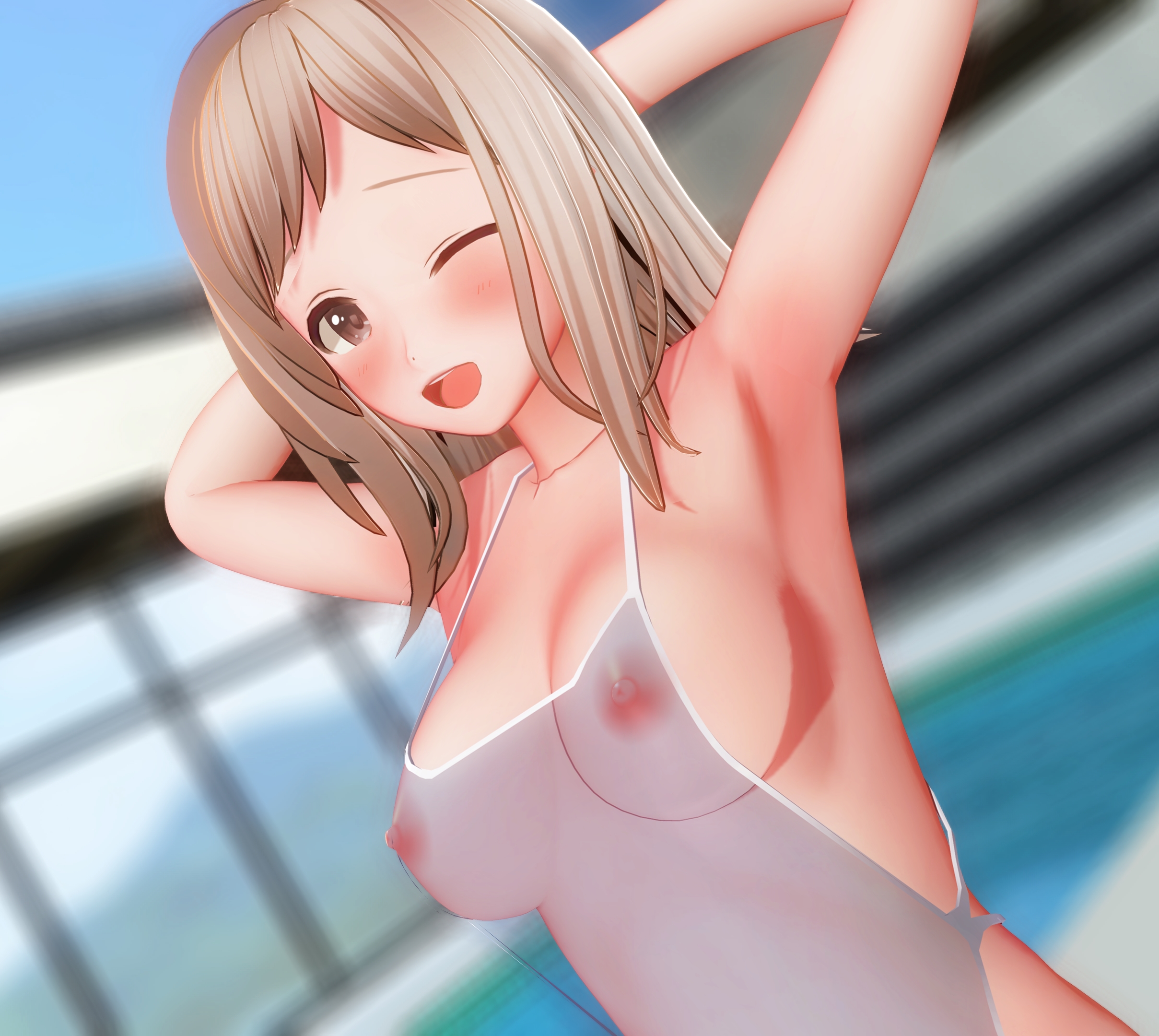 SLG/新作/像素动态 | お手軽同棲ルーム/女友一起做爱吧【20230513】 游戏截图 5