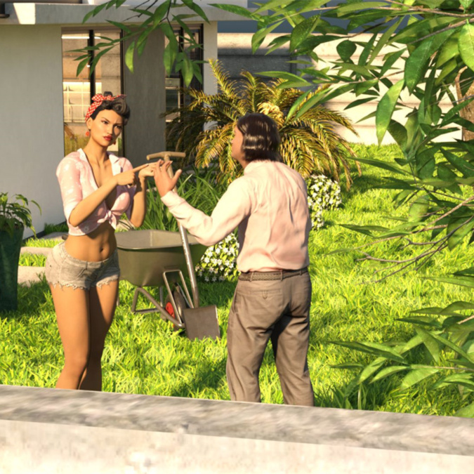 欧美SLG汉化3D丨奶奶家 Grandma's House v0.34【20230724】