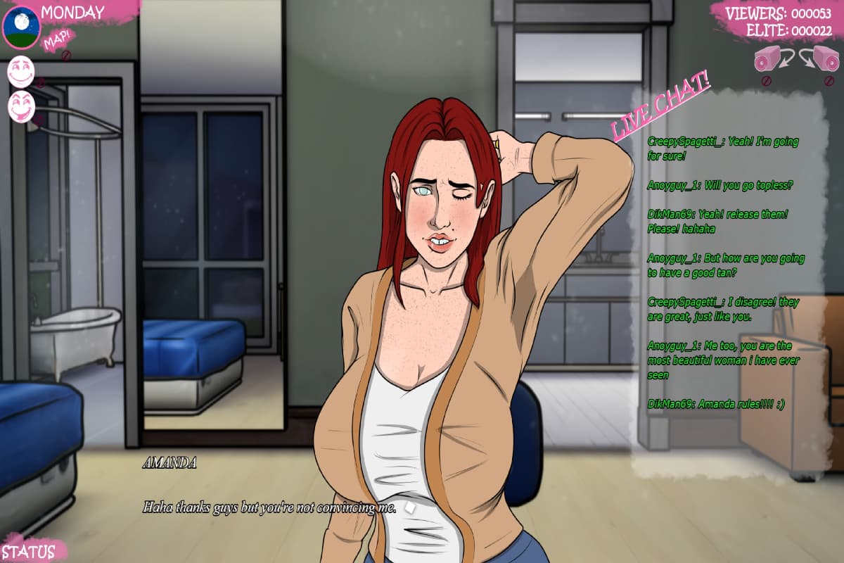 SLG/汉化丨欲望小镇阿曼达的色情之路 Lust Town,Amanda'Ss road to porn v1.0 PC+安卓汉化版 【20250822】 游戏截图 3