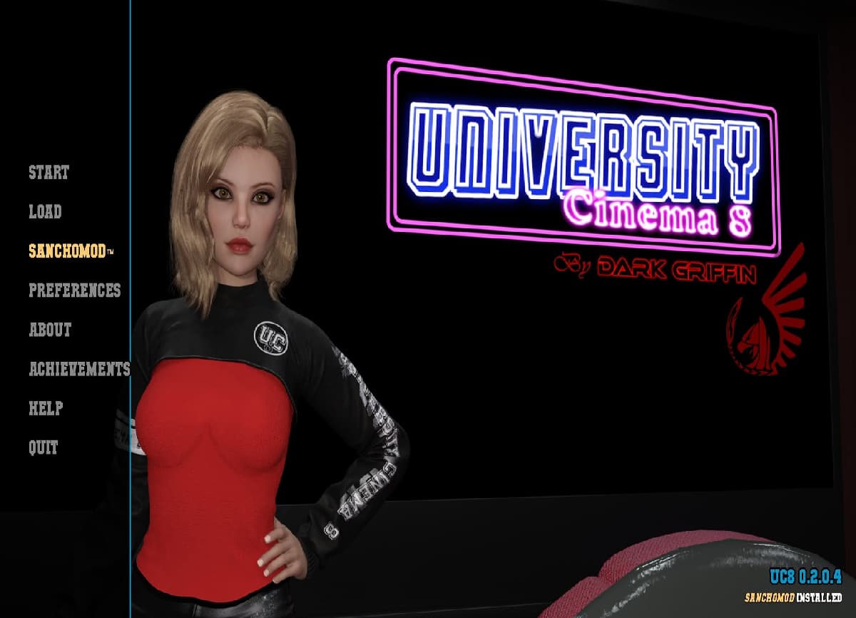 欧美SLG/动态/更新丨 影院的故事 UC8/Unlverslty Cinema 8   v0.3.0   汉化版 【20250209】 游戏截图 5
