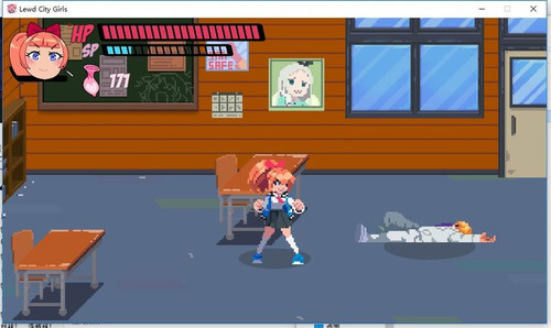 日系ACT/像素/爆衣JK丨银党城市少女Lewd City Girls v1.0.1 【20231207】 游戏截图 3