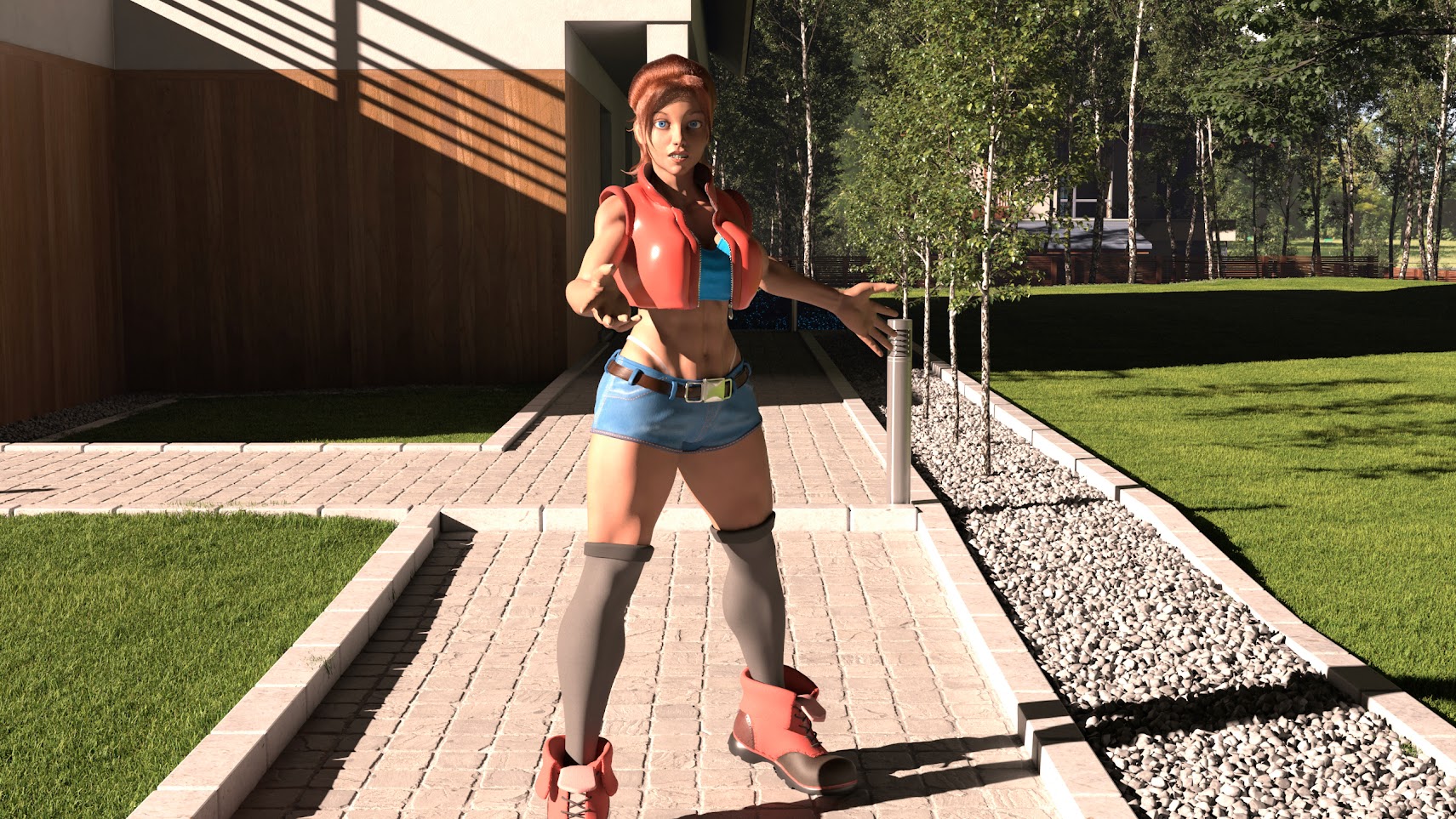 欧美SLG汉化动态丨可爱的邻居 Lovely Neighborhood  v0.1.7【20240130】 游戏截图 2