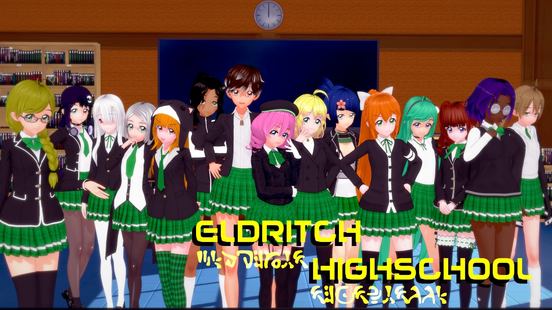 SLG汉化丨埃尔德里奇高中EldritchHighschoolv0.1.1c 【20241117】 游戏截图 6