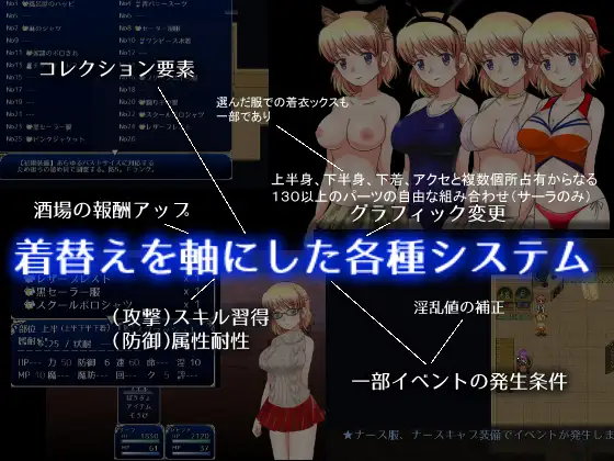 舞娘战队~剑舞者萨拉!踊子戦隊ソードダンサー 云翻汉化版 【20221230】 游戏截图 2