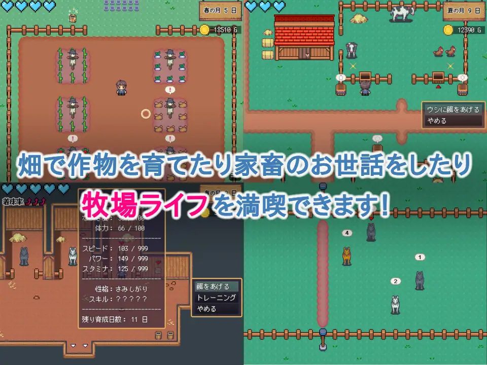 SLG/AI汉化丨 ハラマセノーカ~エルフハーレムと世界樹の牧場~ 精灵后宫与世界树的牧场~ Ver.1.0.7 【20241217】 游戏截图 7