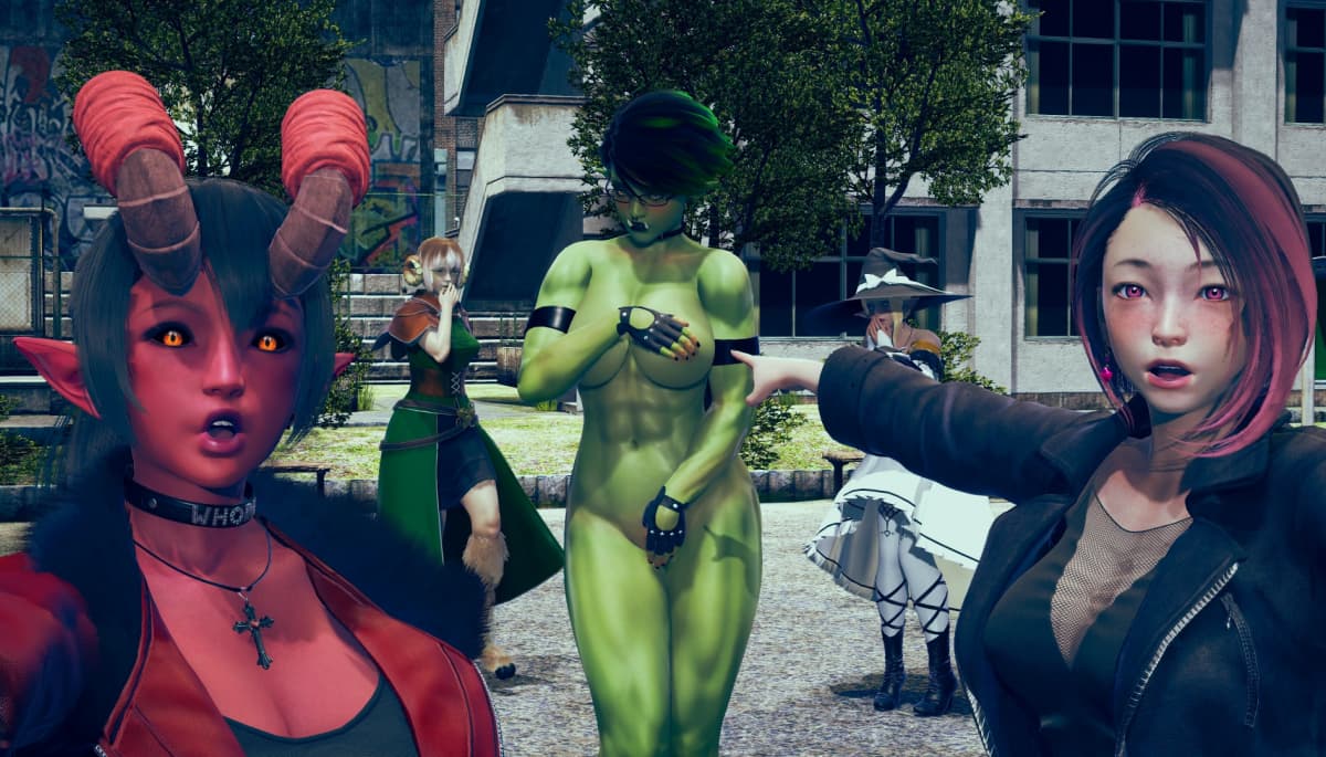 亚洲SLG/AIGPT汉化/3D丨不规则的幻想世界 Irregular Fantasy World: A Sapphic Adventure Ep.3【20241201】 游戏截图 3