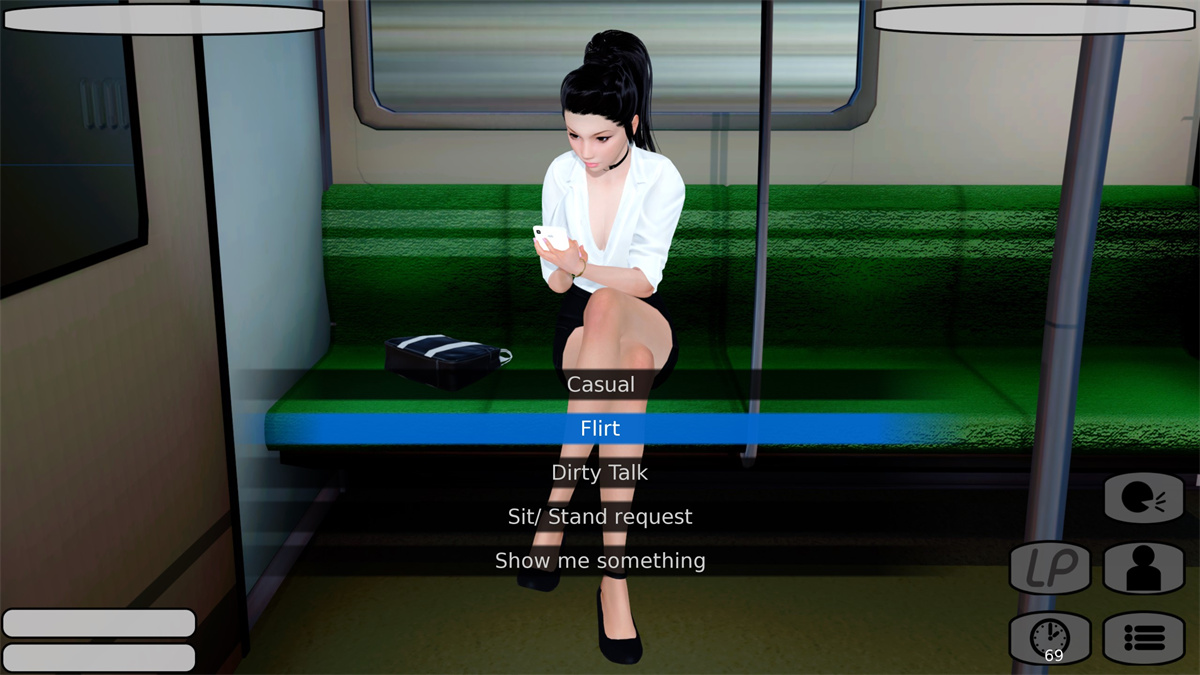 欧美SLG/AIGPT汉化丨 Lewd Passenger乘客v0.8.0【20240814】 游戏截图 1