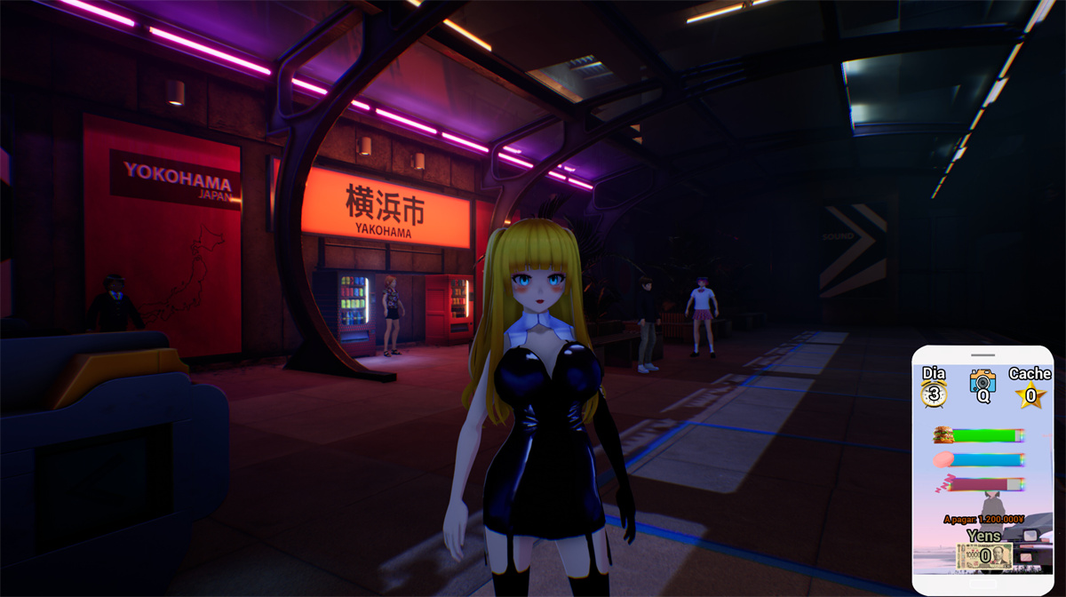 3D休闲SLG/官中/全动态丨女郎模拟器 2 Build.11942025 官方中文版-新的可玩机制【20230818】 游戏截图 3
