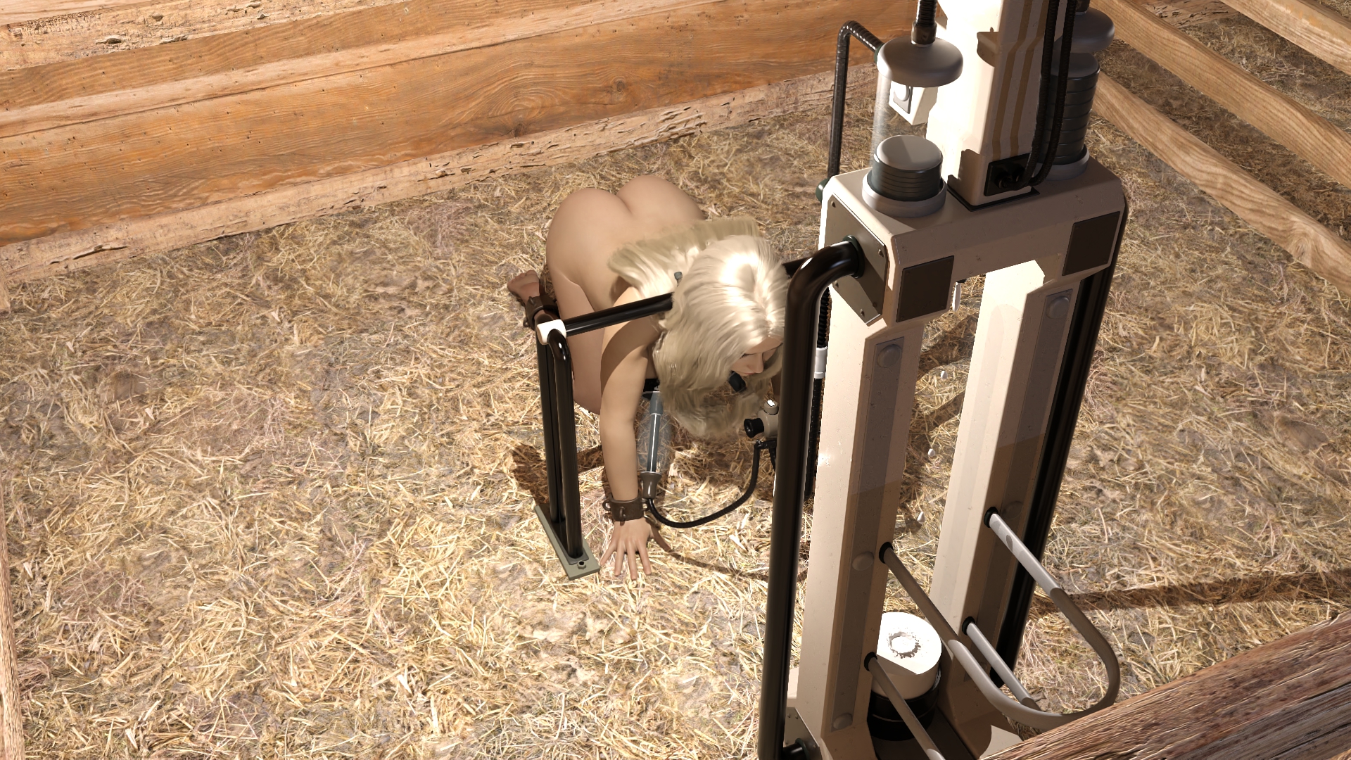 人类奶牛场 Human Dairy Farm v0.1 游戏截图 3