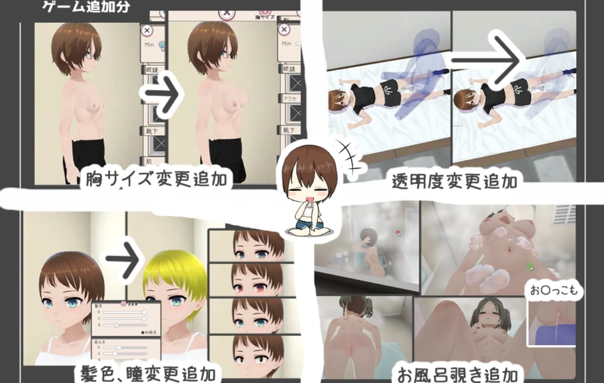 SLG/汉化/动态丨和妹妹一起生活/妹ちゃんとくらそうVer1.81机翻汉化版+DLC【20250506】 游戏截图 8