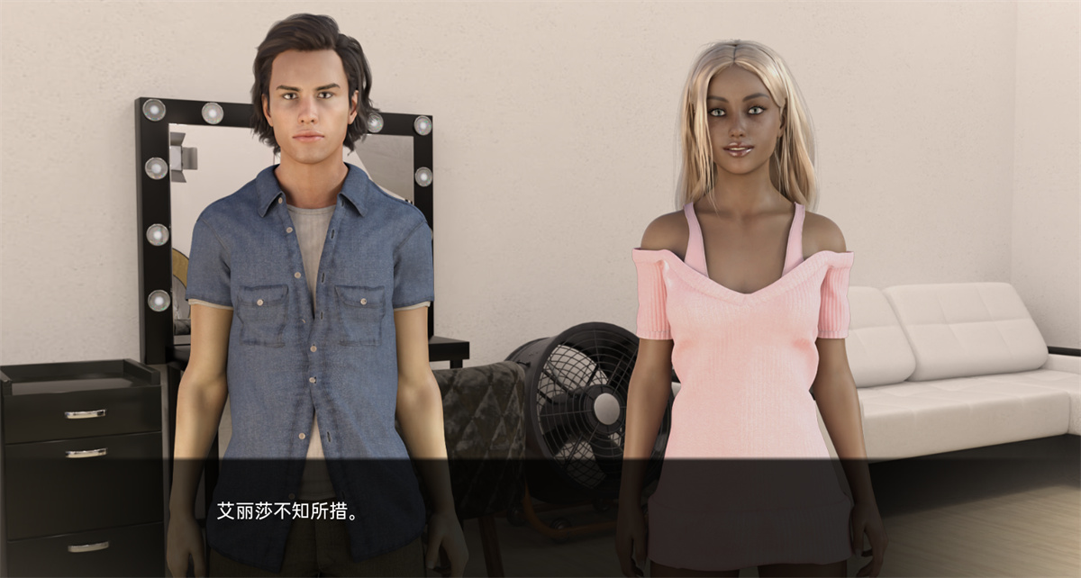我的小事业:嫩模的潜规则上位路(My Little Career)v1.0 精翻汉化 游戏截图 1