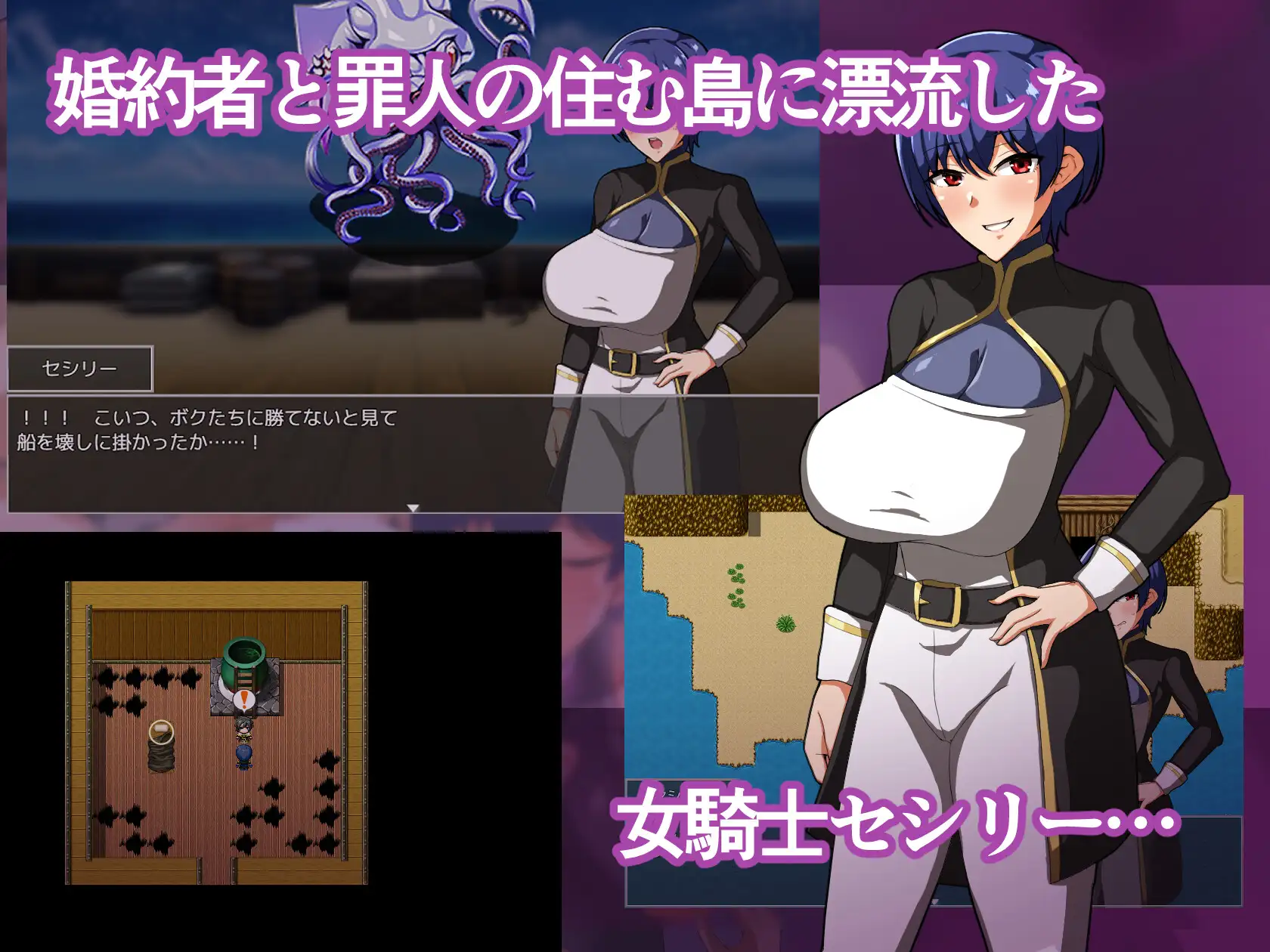女骑士セシリー寝取られ堕ちる<精翻>【PC10月】 游戏截图 2
