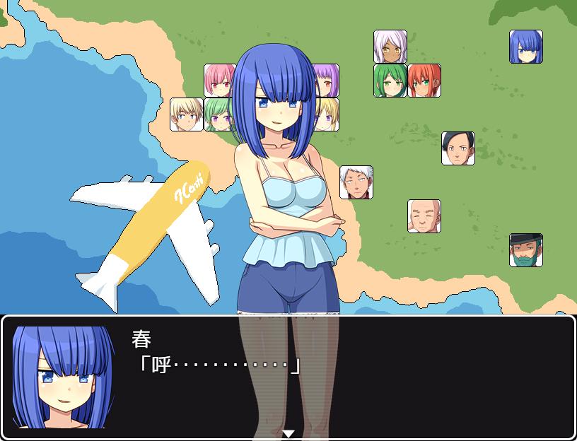 精品RPG/汉化丨与僵尸娘在荒岛上生存【20231016】 游戏截图 2