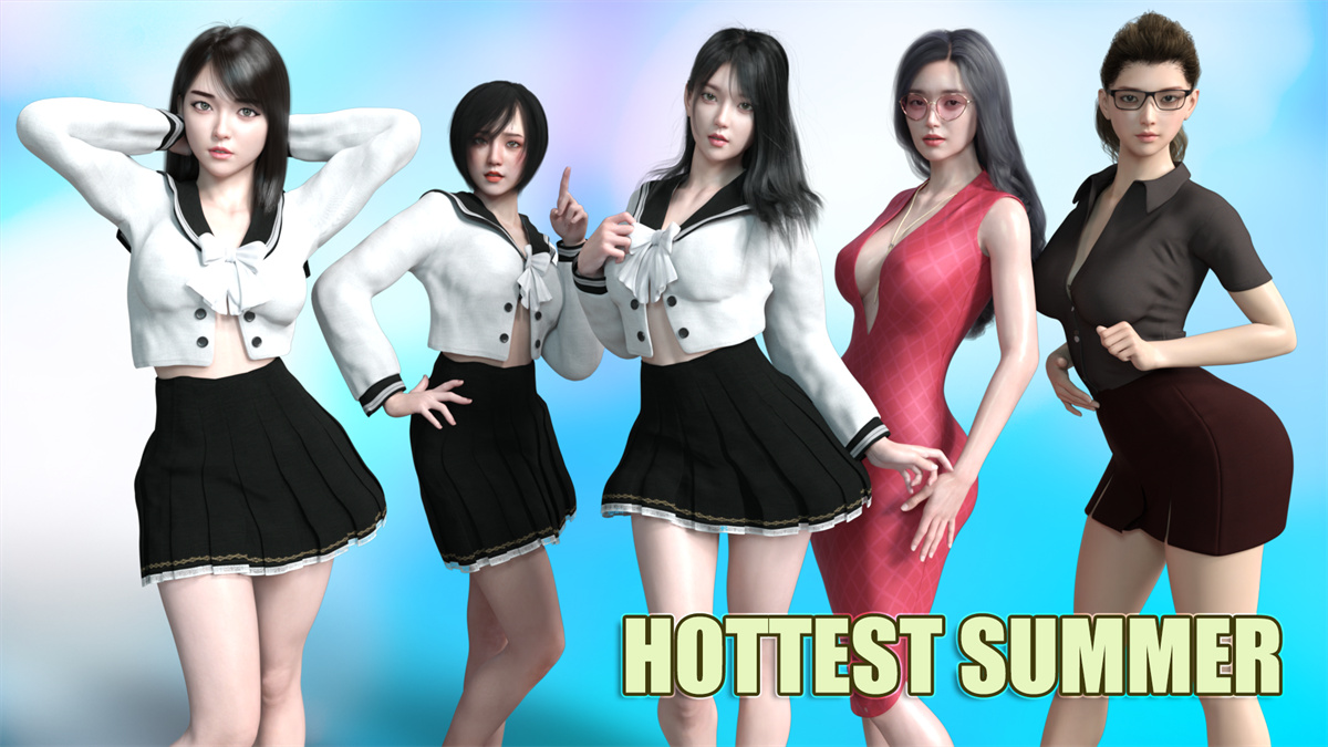 亚洲SLG汉化3D丨最热的夏天 Hottest Summer v0.35【20231221】 游戏截图 3