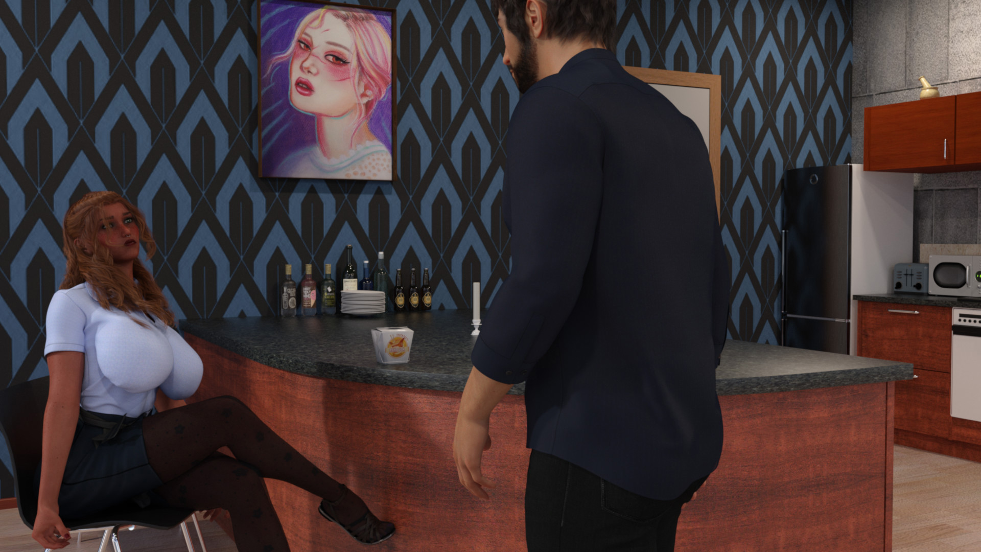 金色的心和黑暗的奥秘(GoldenHeartsandDarkMysteries)v0.36【PC0818】 游戏截图 4