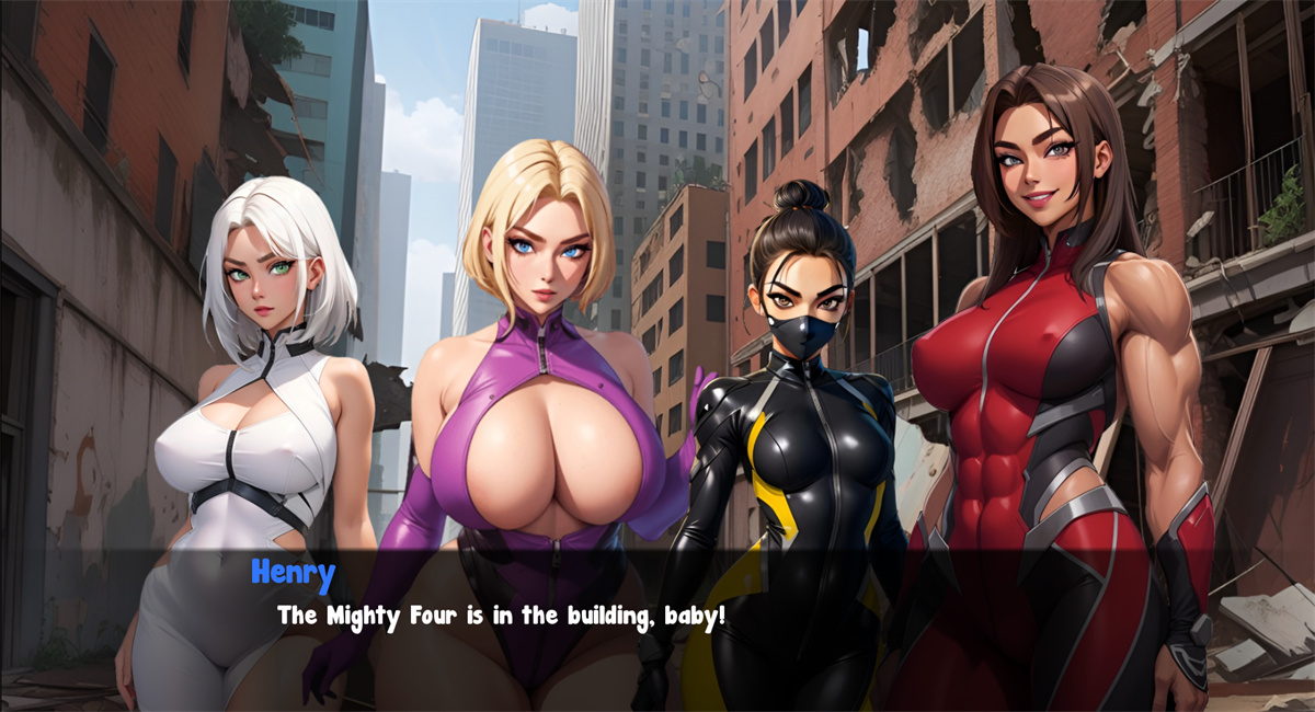 我需要英雄!凡人的超级女英雄后宫(I Need a Hero!)v0.35 精翻汉化 游戏截图 3