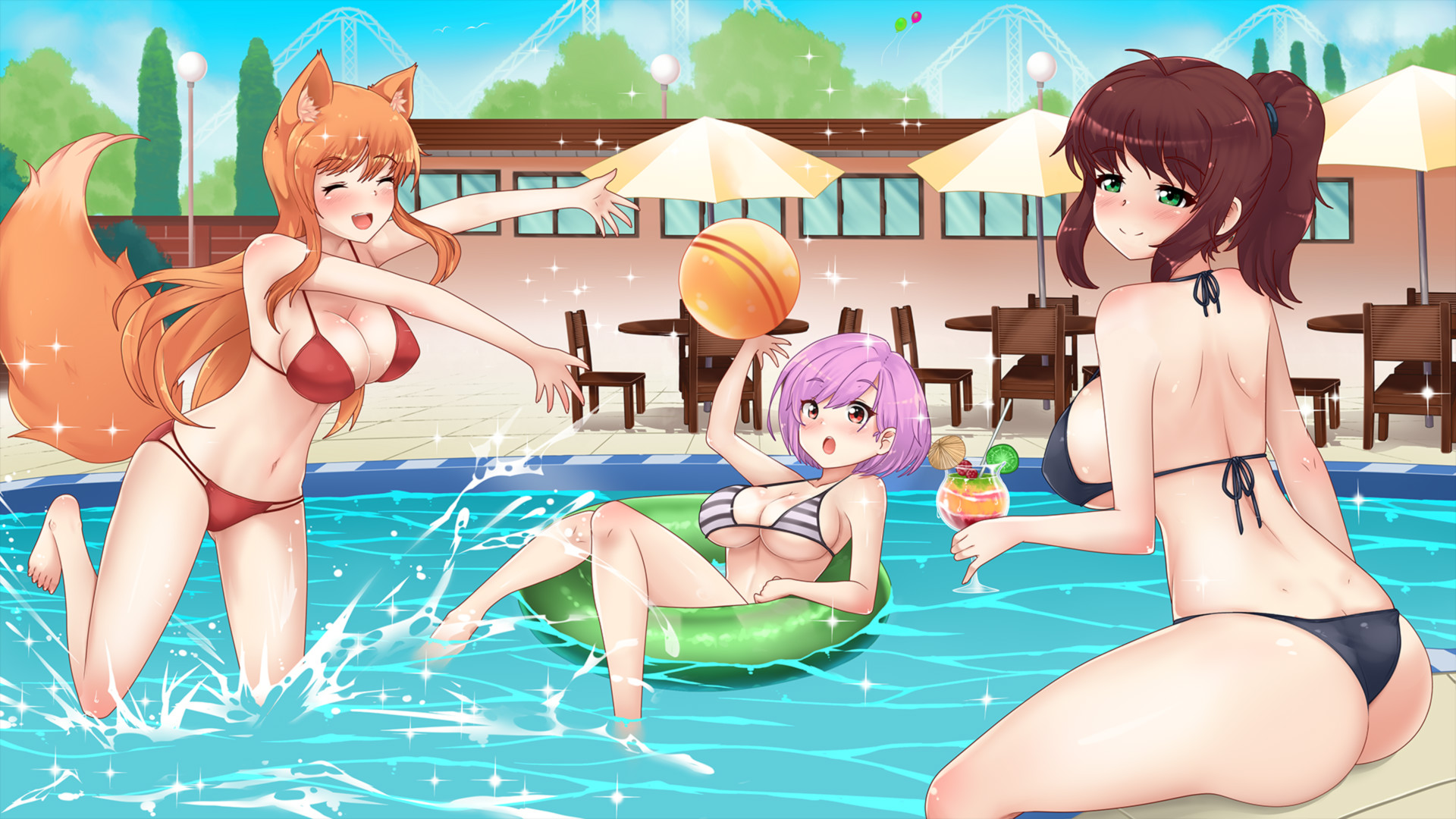 阳光欢乐园:游乐园的艳遇后宫(Sunny Shine Funland!)v1.5 精翻汉化 游戏截图 3